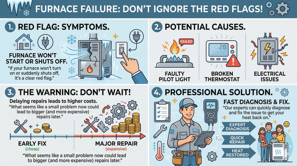 furnace failure - do not ignore red flags